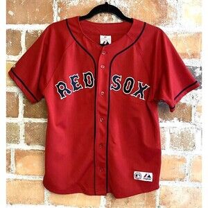 Vintage Majestic  Boston Red Sox Daisuke Matsuzaka 18 Baseball Jersey Mens SM